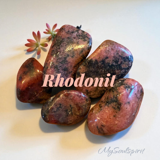 RHODONIT Trommelsteine ca. 100 Gramm