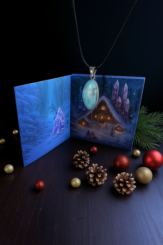 Edelstein-Adventskalender 2025 - 24 Türchen voller Magie!