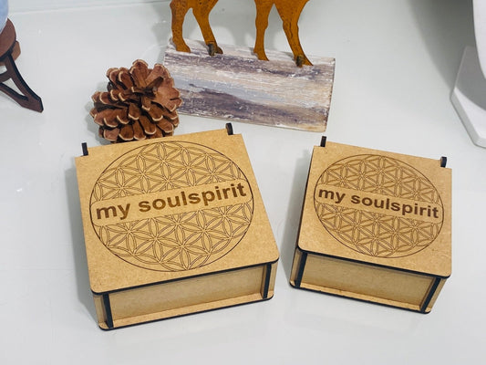 Aufbewahrungsbox von mysoulspirit für Edelsteine und Schmuck - Aufbewahrungsbox