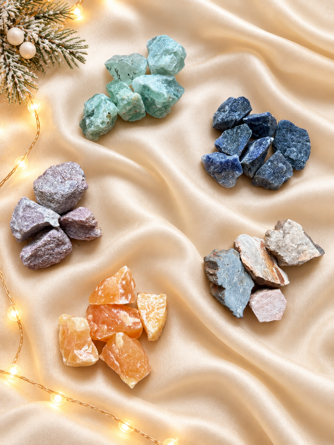 Kristall Adventskalender - 24 magische Momente - nur Steine