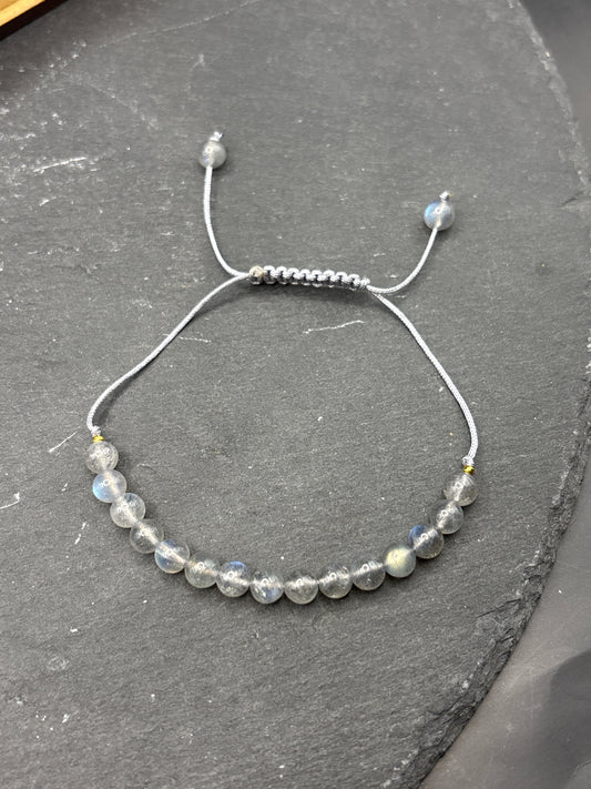 Bracelet LABRADORITE réglable