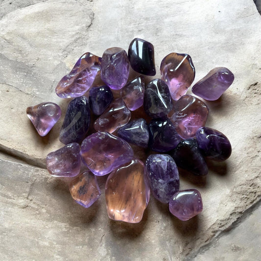 AMETHYST mini-Trommelsteine ca. 50 Gramm