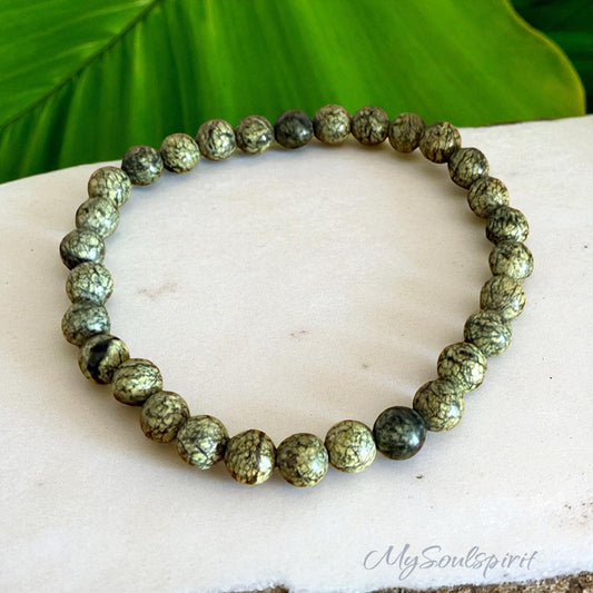 Afrikanischer Türkis Armband mit 6-8 mm Perlen