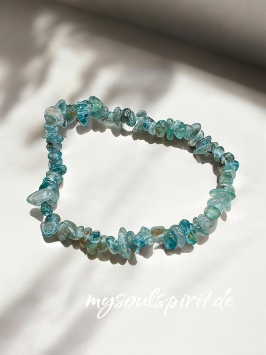 Bracelet ruban d'apatite