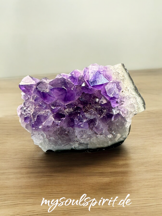 Amethyst Drusenstück 213 Gramm ( Unikat)