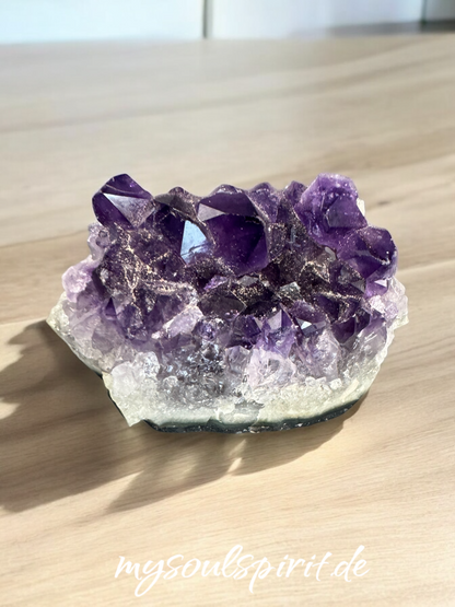 Amethyst Drusenstück 213 Gramm ( Unikat)