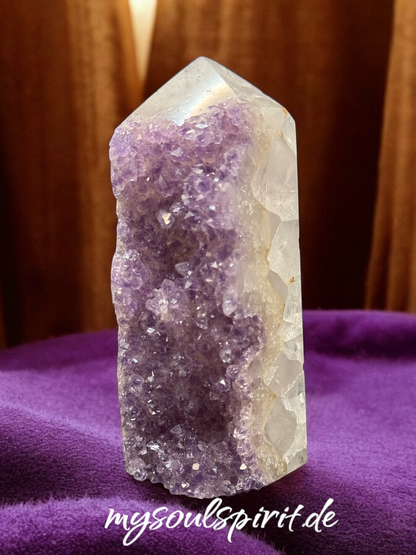 AMETHYST Drusenspitze 367 Gramm