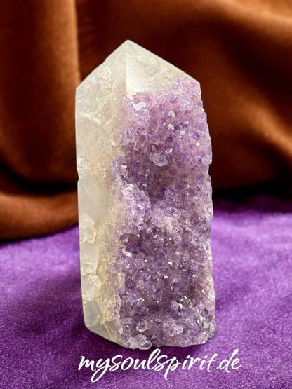 AMETHYST Drusenspitze 367 Gramm