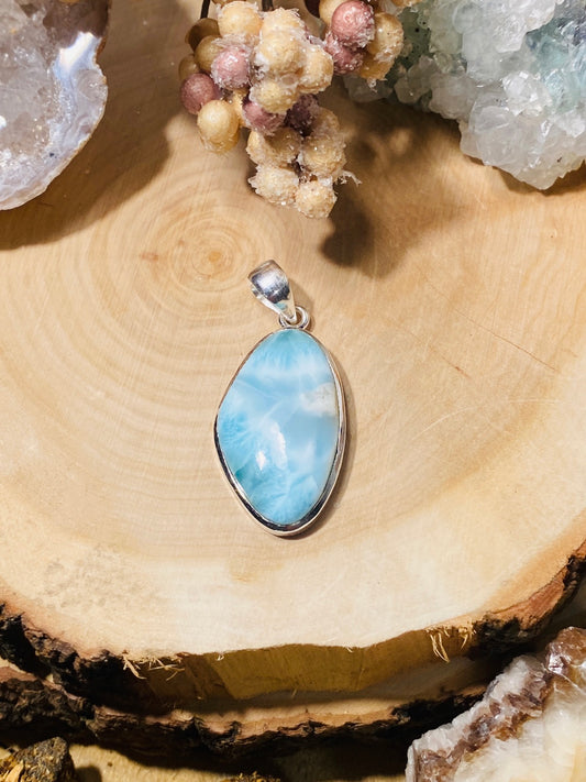 Larimar Kettenanhänger