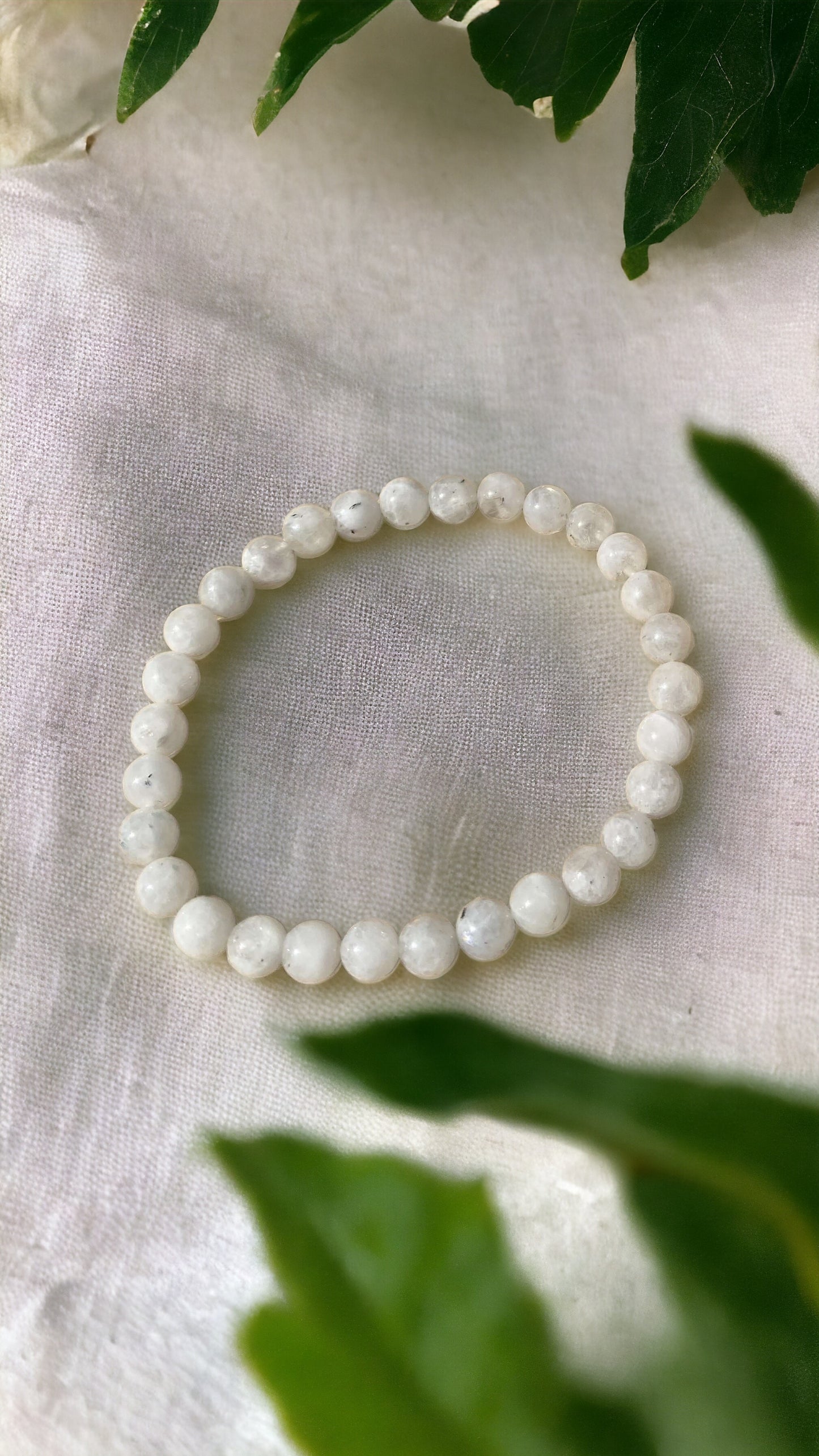 Bracelet PIERRE DE LUNE blanc