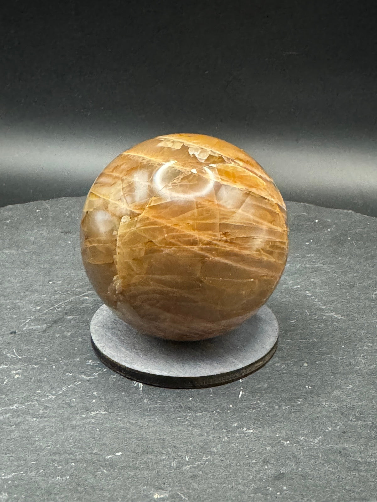 Boule pierre de lune 6,3 cm (unique)