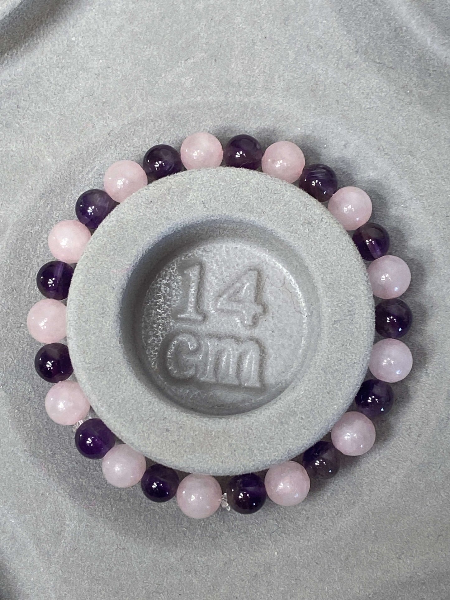 QUARTZ ROSE - Bracelet enfant AMETHYSTE pour filles