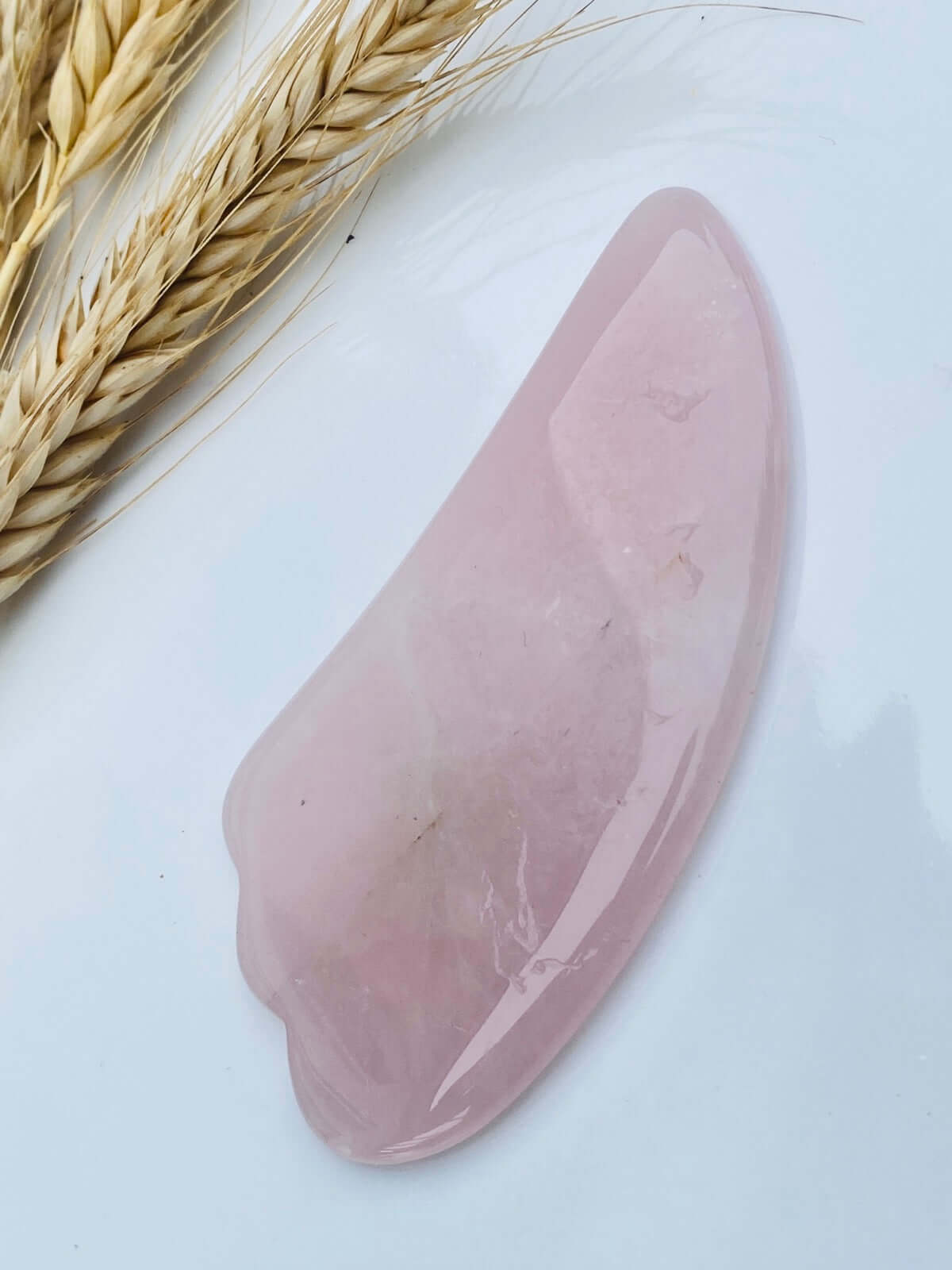 ROSE QUARTZ Guasha grattoir de massage