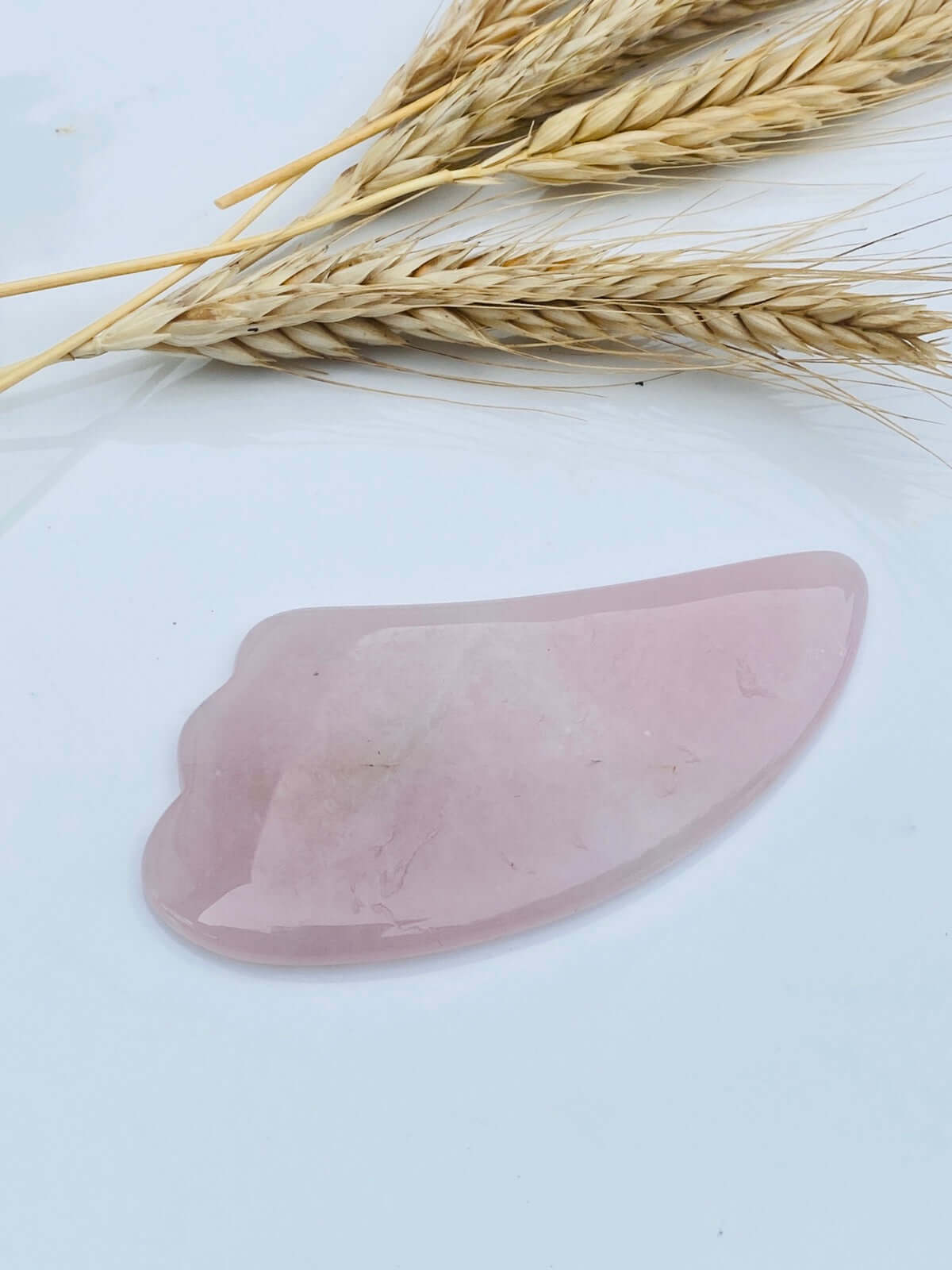 ROSE QUARTZ Guasha grattoir de massage