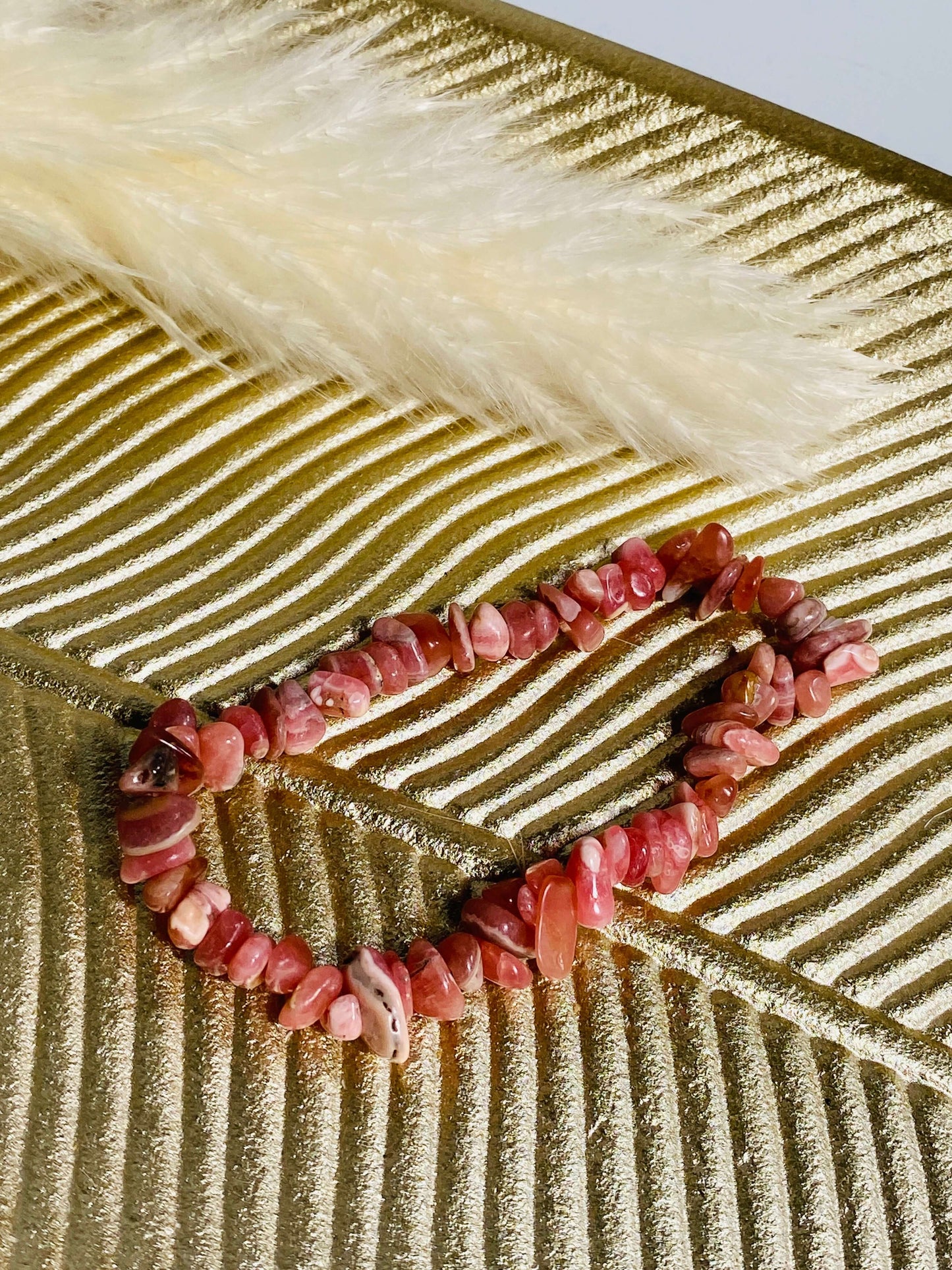 RHODOCHROSIT Splitter Armband