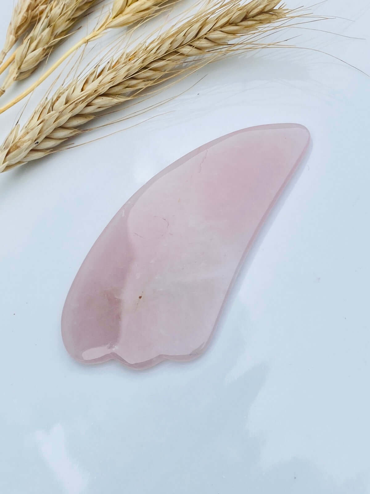 ROSE QUARTZ Guasha grattoir de massage