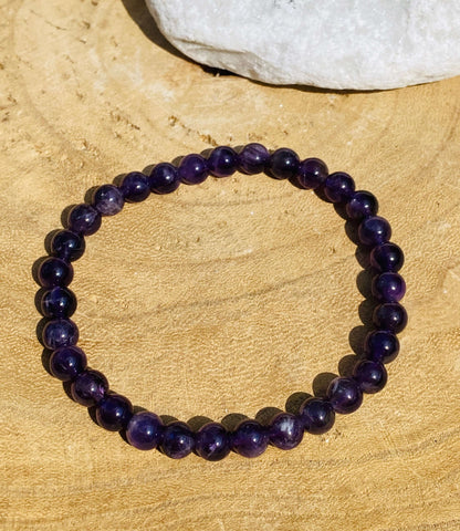 Bracelet en pierre de guérison AMETHYSTE