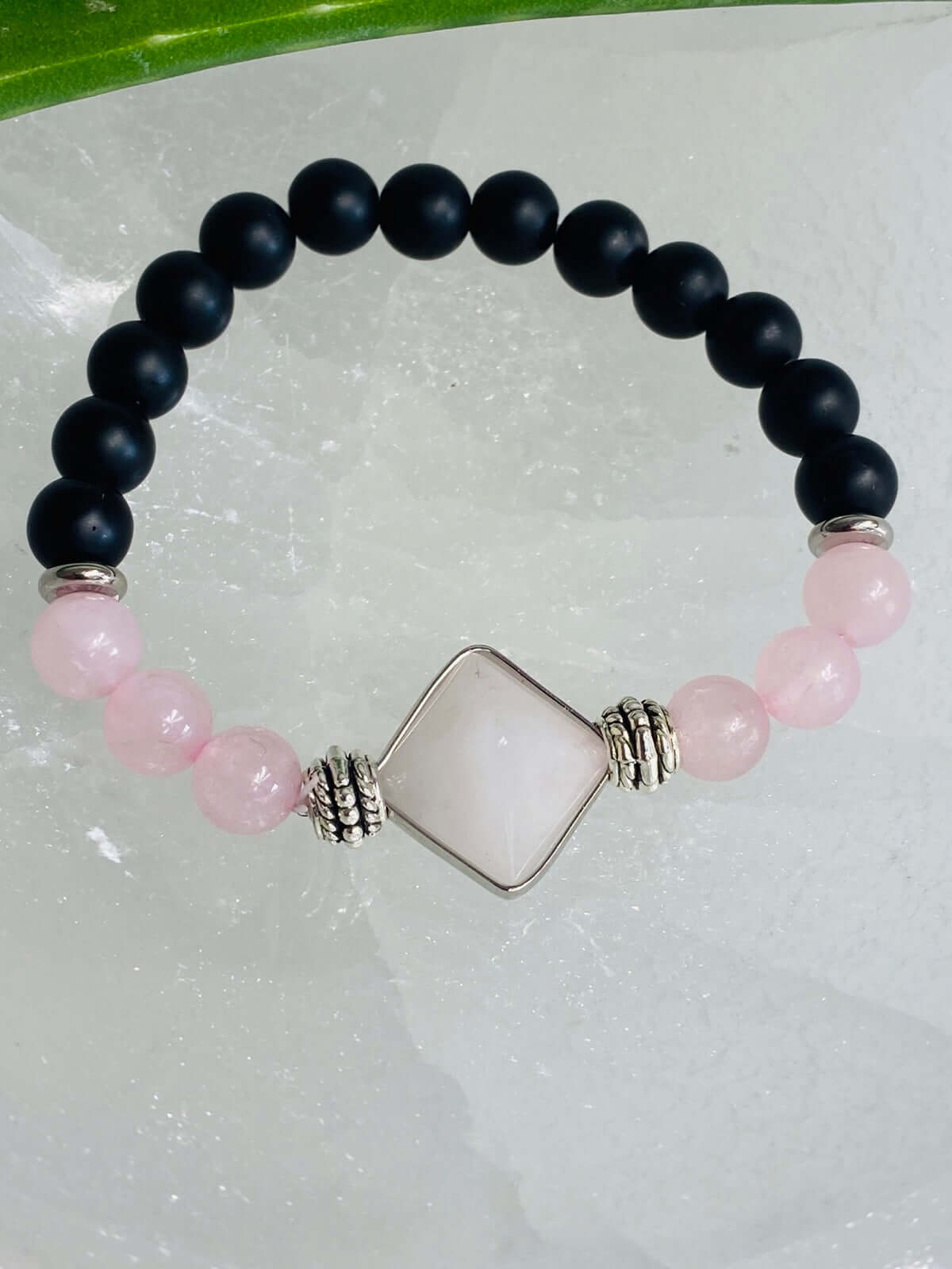 Bracelet QUARTZ ROSE &amp; LAVE