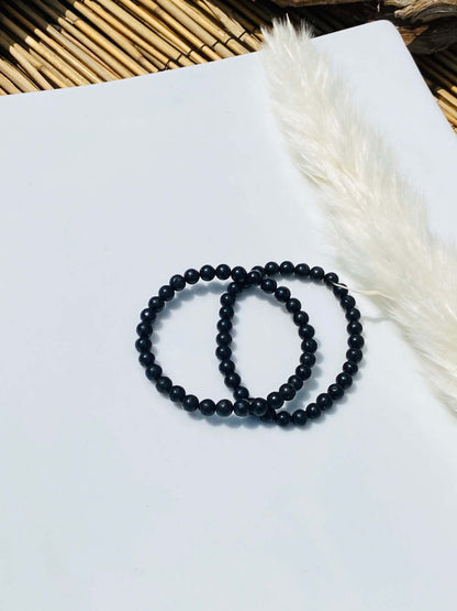 Bracelet SHUNGITE 6 mm - perles