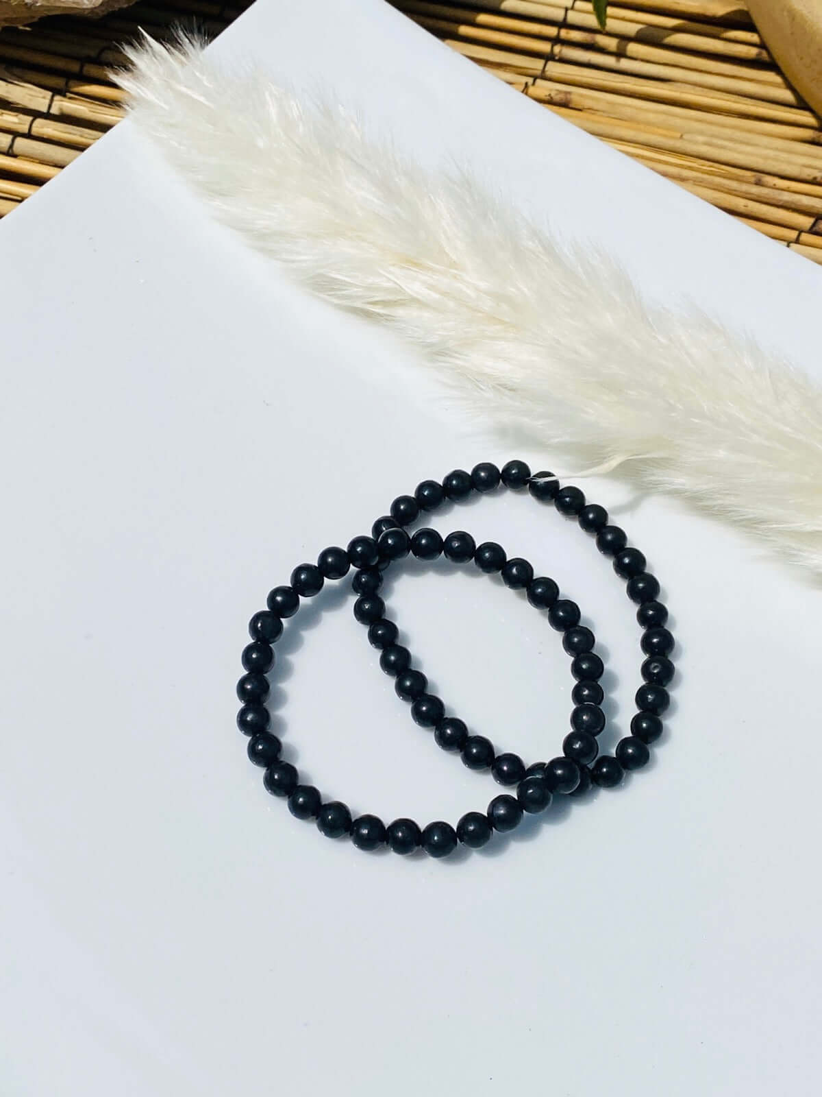 Bracelet SHUNGITE 6 mm - perles