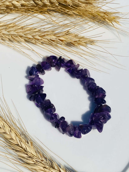 Bracelet puce AMETHYSTE