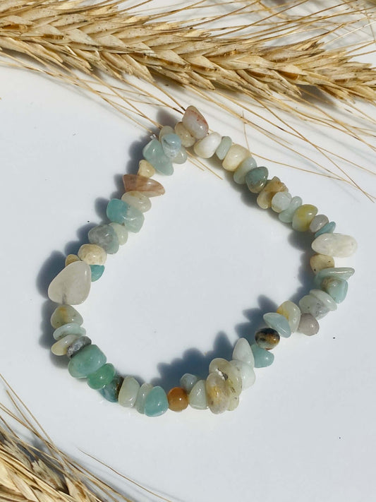 AMAZONITE Ruban Bracelet